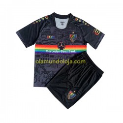 Camisola VfB Stuttgart Special Criança Equipamento Primeiro 2022-2023 Manga Curta